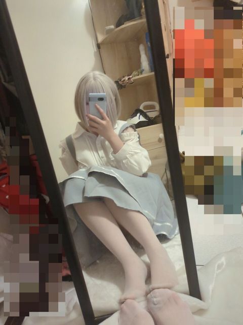 LINE_ALBUM_日常紫色內褲_透膚小腿襪（白）_231031_5