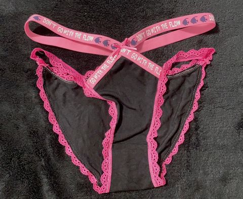 ⛩千奈神社⛩【亞絲娜】綁帶black pink內褲（贈穿照4張）600