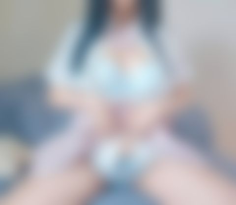 C5.藍色半罩蕾絲成套