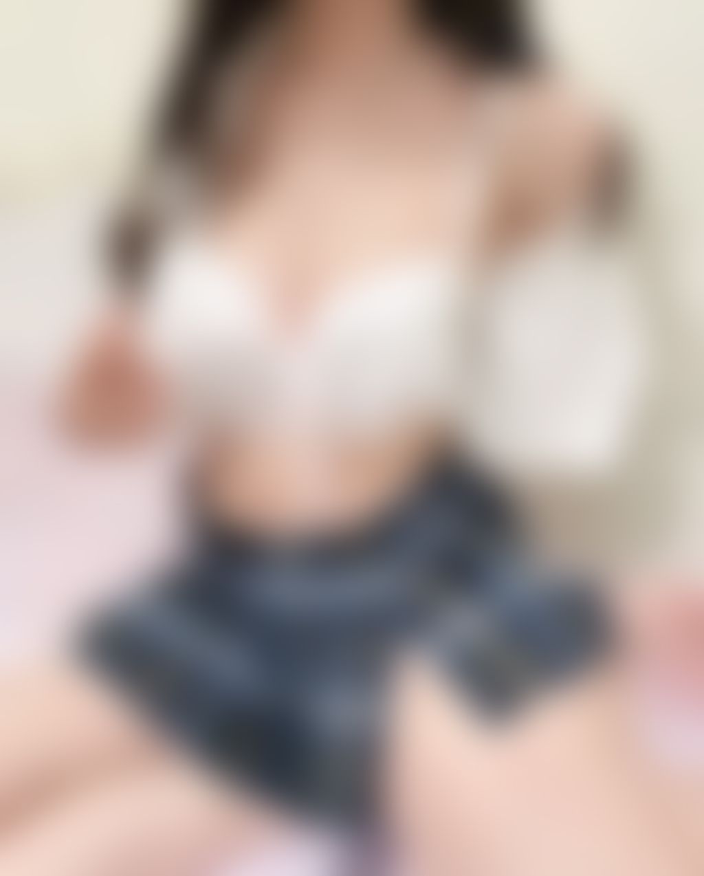 B3.純白蛋糕荷葉粉結內衣