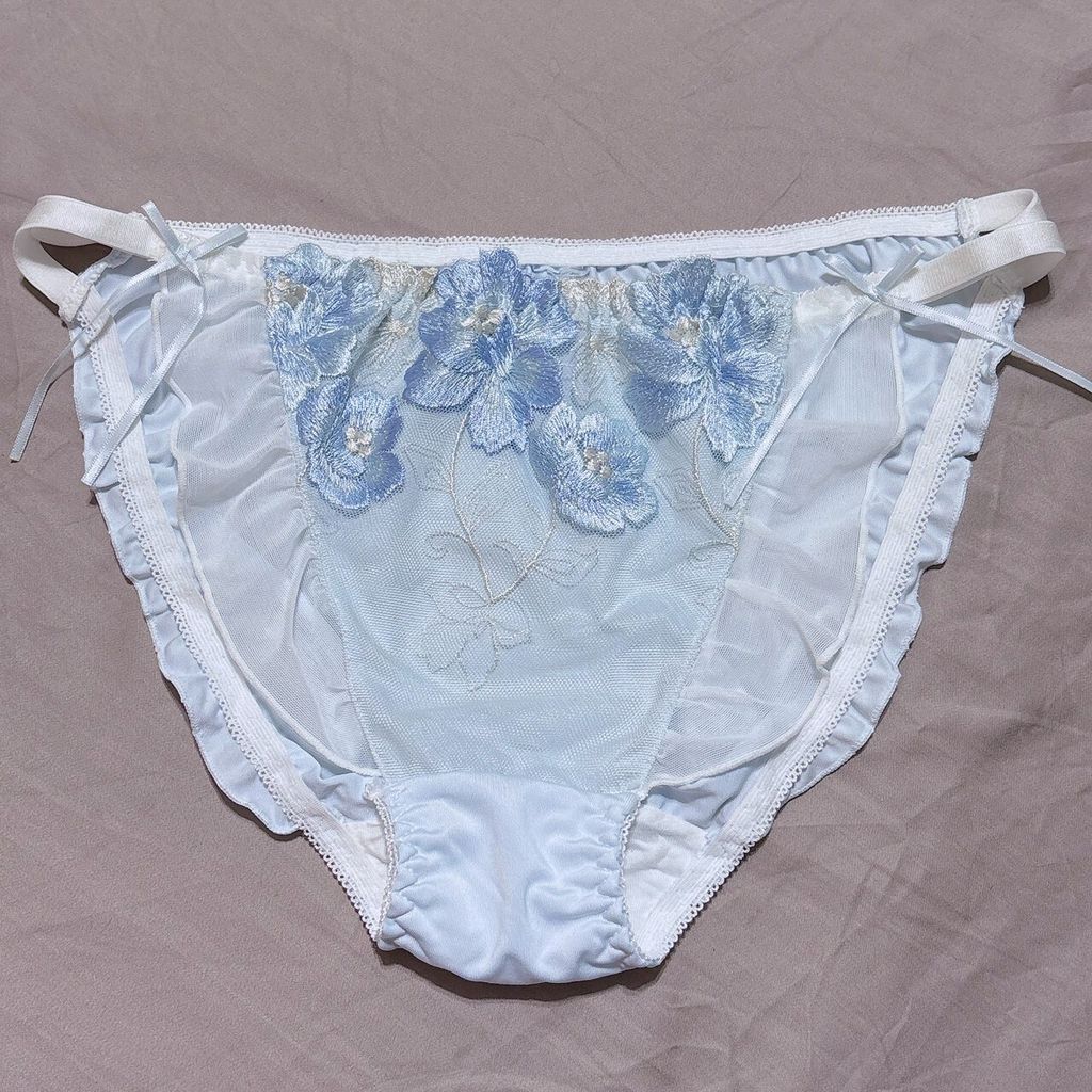 LINE_ALBUM_內褲 穿照2-紫黑蕾絲700粉藍薄紗丁字褲750藍白玫瑰700莫蘭迪藍蕾絲700_251112_2