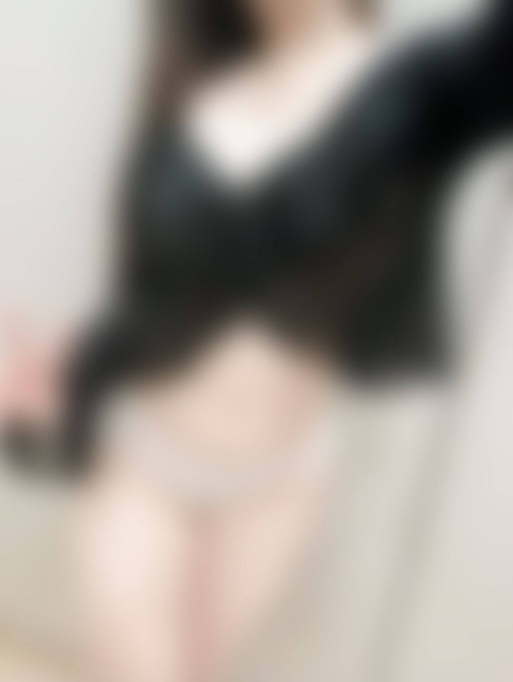 A3.白色蕾絲拼接內褲