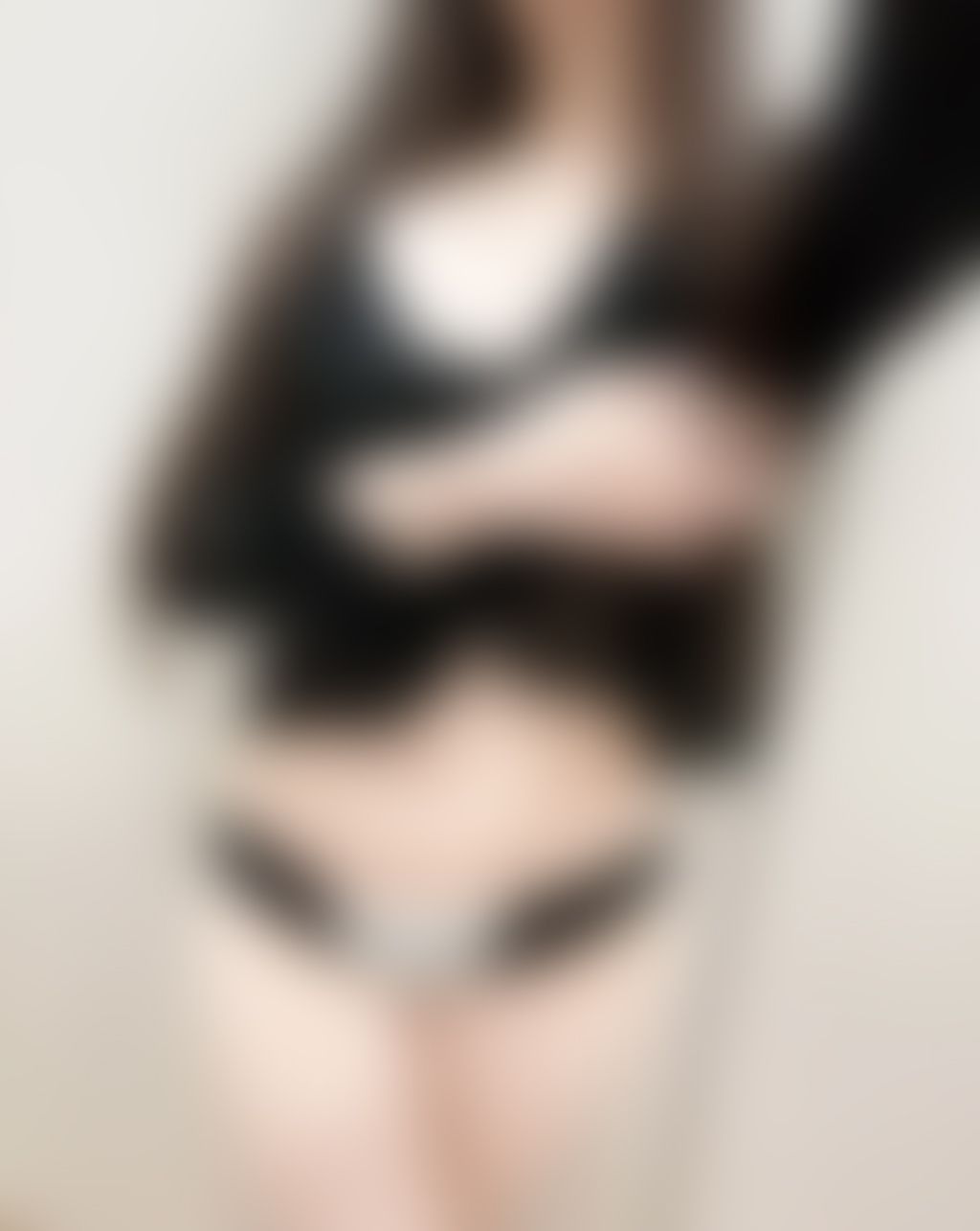 A7.黑白素蕾絲內褲