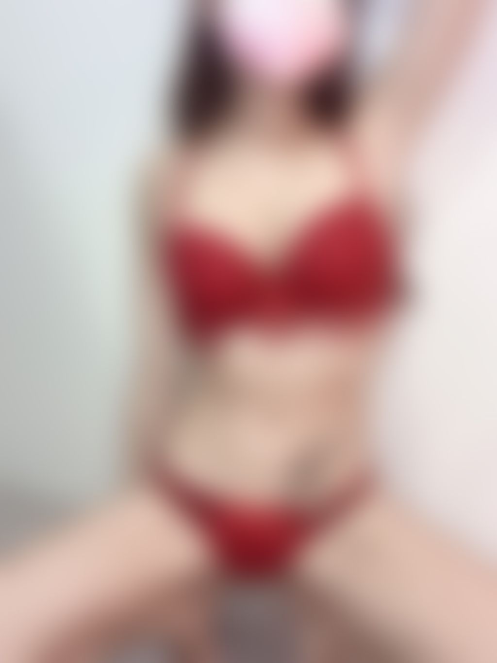 C1.紅色流蘇蕾絲成套