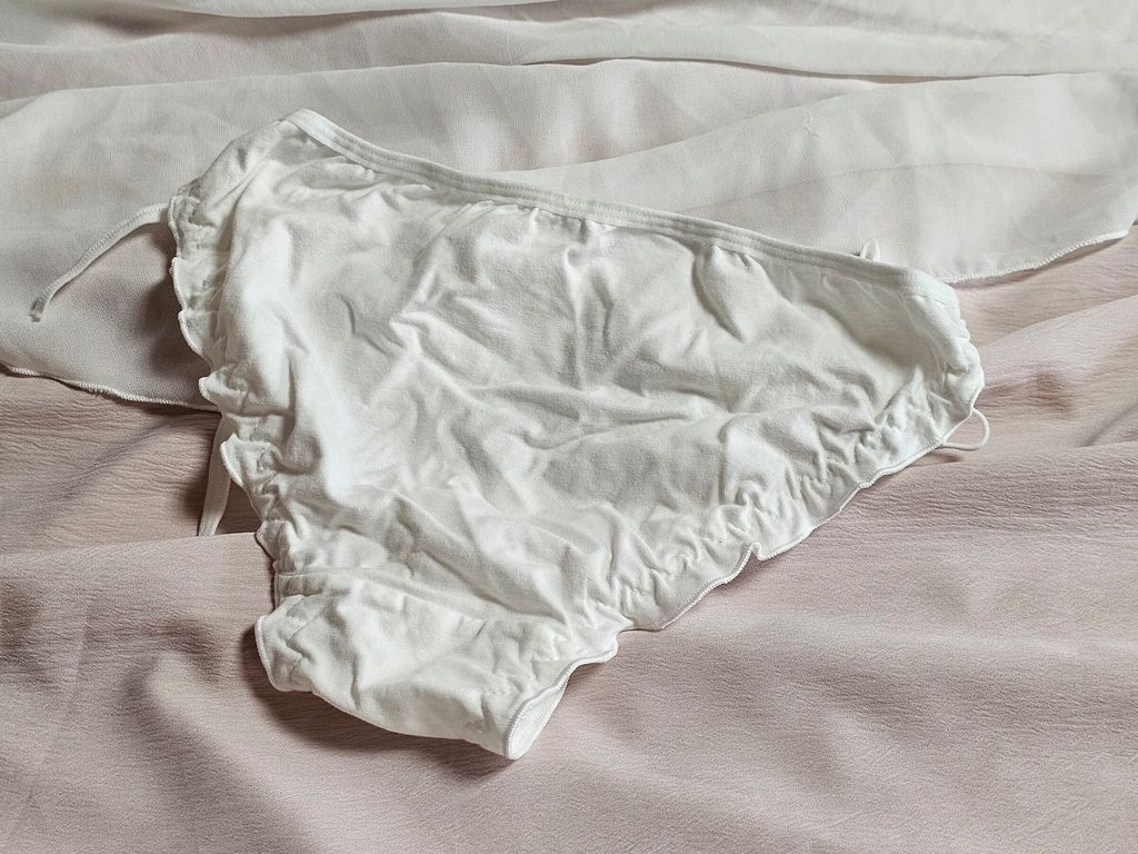 2-2_棉質_綁帶_可愛清純_純白藍心