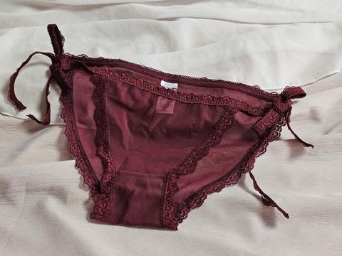 8-1_蕾絲_透膚_綁帶_性感成熟_酒紅低腰