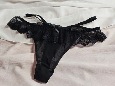 13-1_網紗_性感成熟_黑色丁字細帶