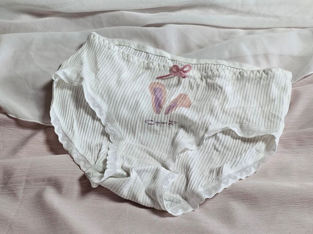 22-1_棉質_可愛清純_純白兔耳