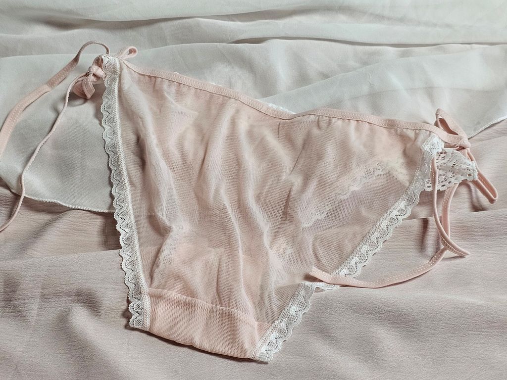 24-2_網紗_可愛清純_透膚_綁帶_粉紅荷葉邊