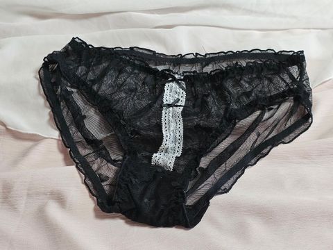 28-1_網紗_可愛清純_透膚_黑色_女僕