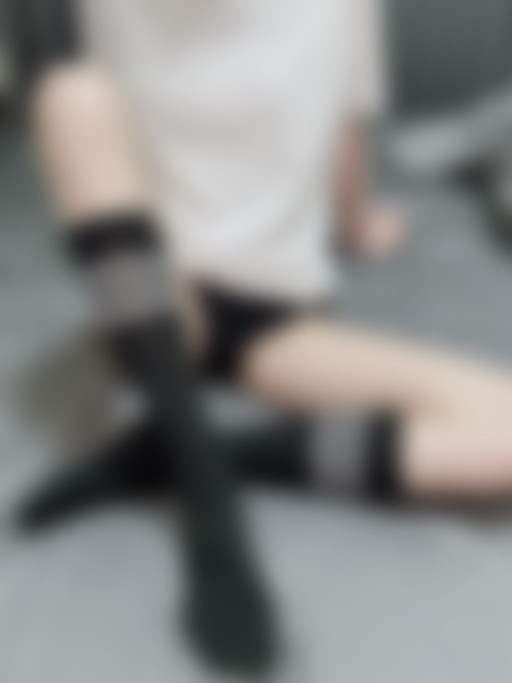 F1.黑色運動長襪2