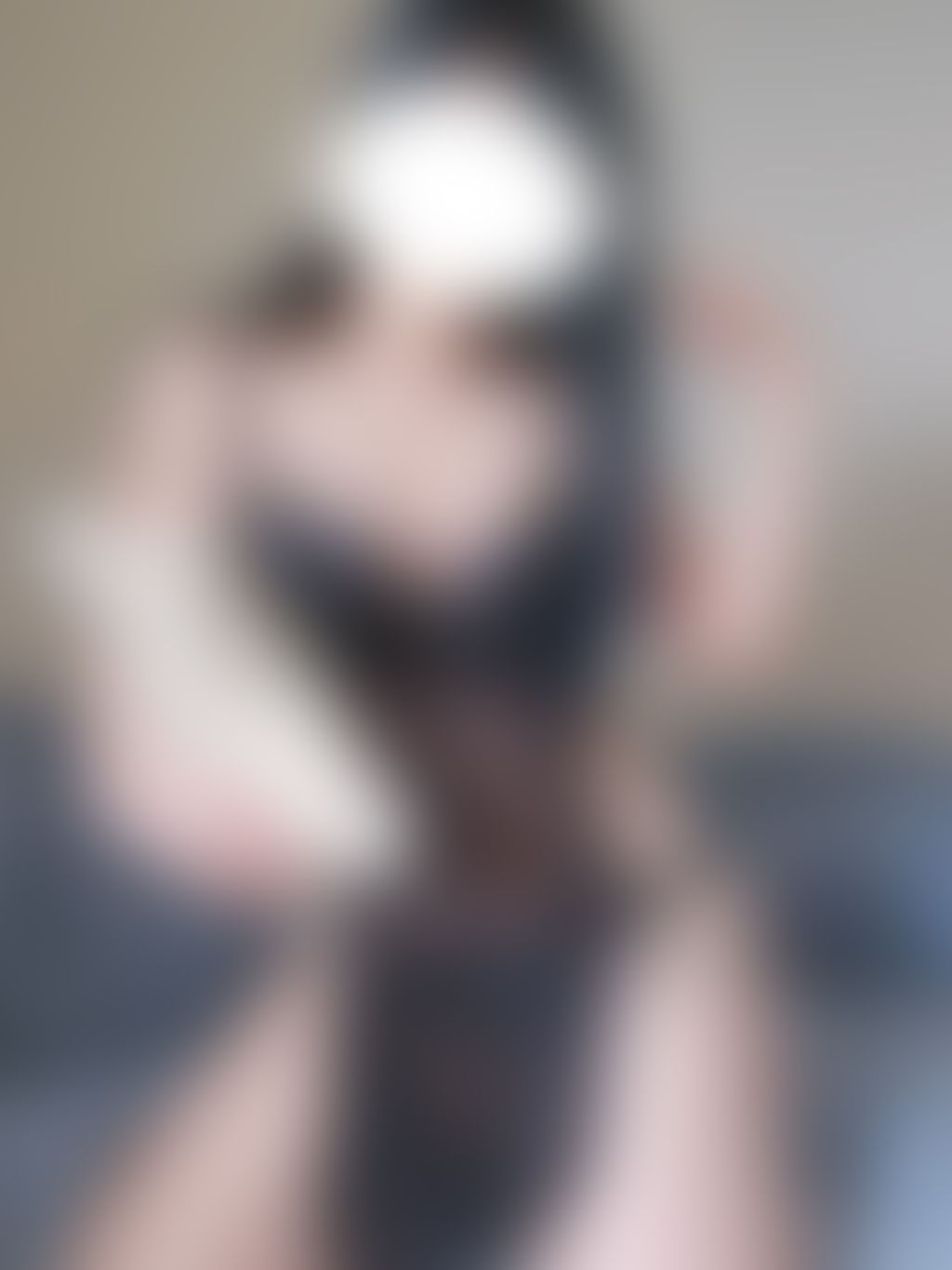 B1.黑藍性感蕾絲網紗內衣201