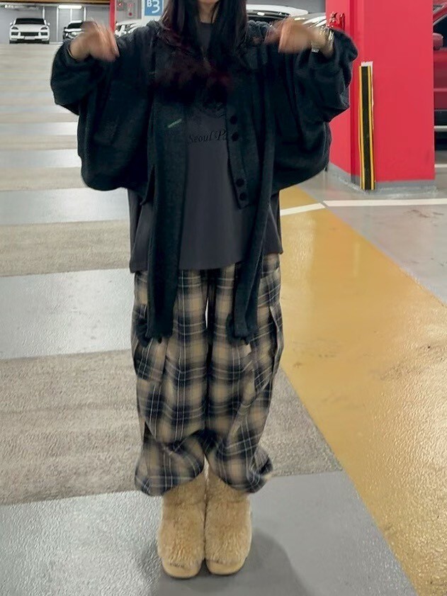 LINE_ALBUM_PALETTE美式格紋工裝褲-$1580_260213_1