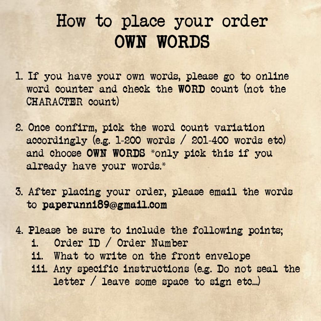 place order own words-1705373133538