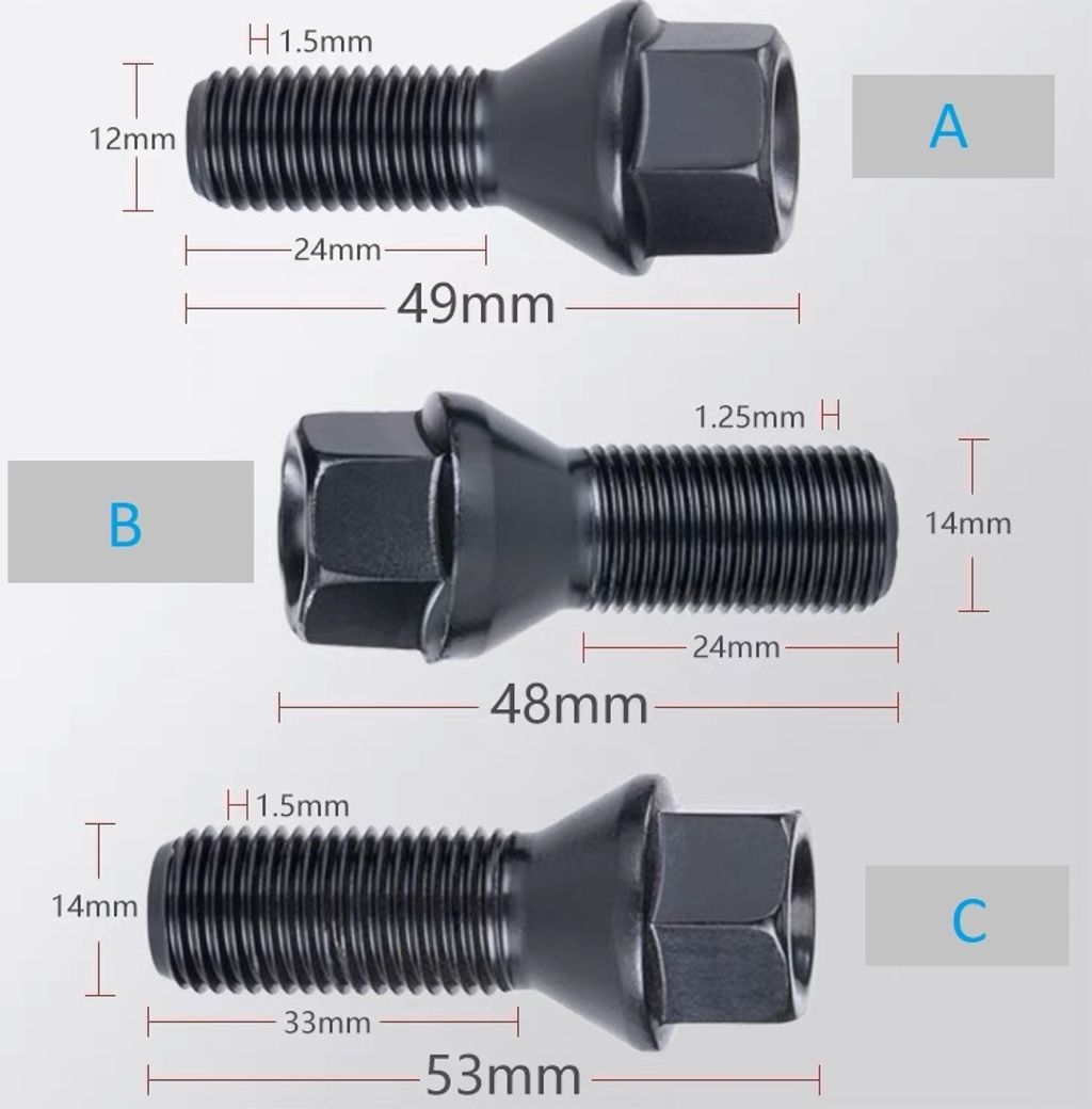 BMW TIRE NUT (1)