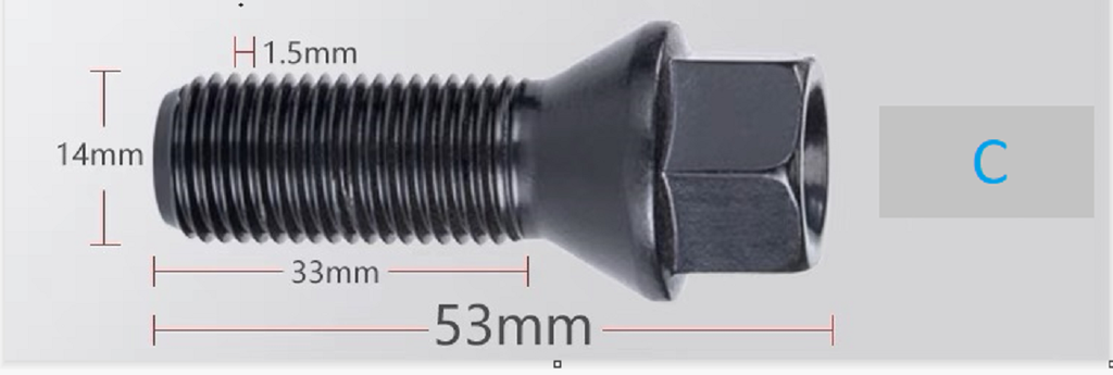 BMW TIRE NUT 3