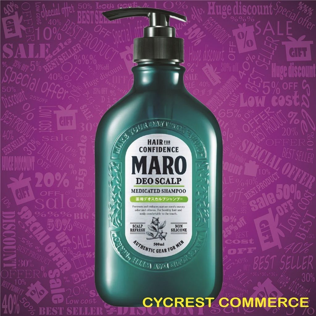 MARO - Deo Scalp Medicated Shampoo (480ml)1