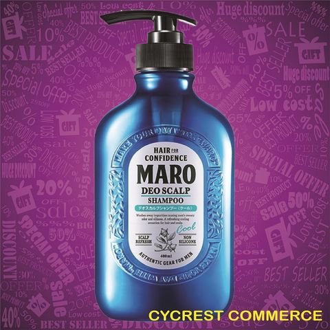 MARO - Deo Scalp Cool Shampoo (400ml)1