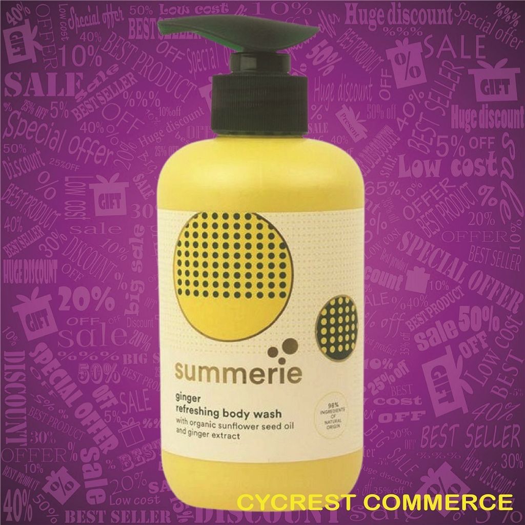 SUMMERIE - Ginger Refreshing Body Wash (325ml)1