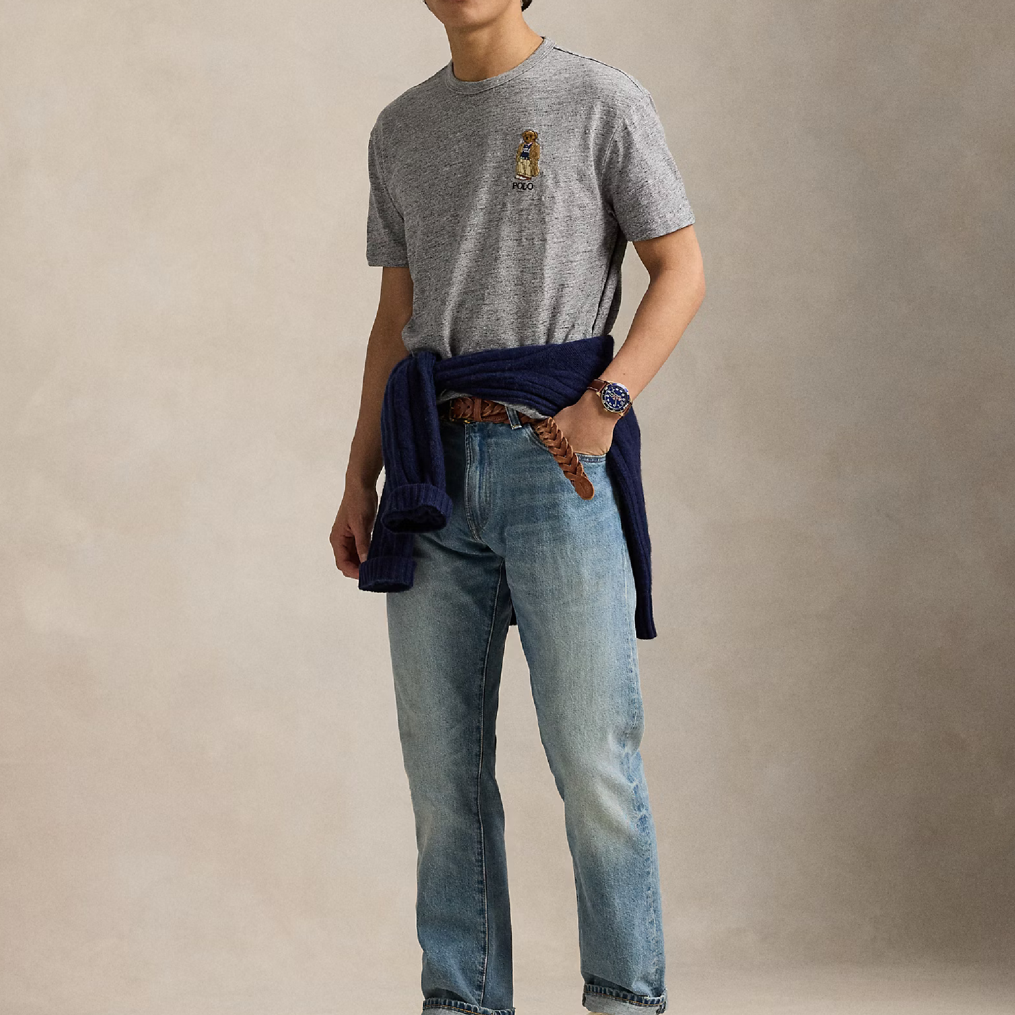 Polo Ralph Lauren Classic Polo Bear Slub Jersey T-Shirt-08