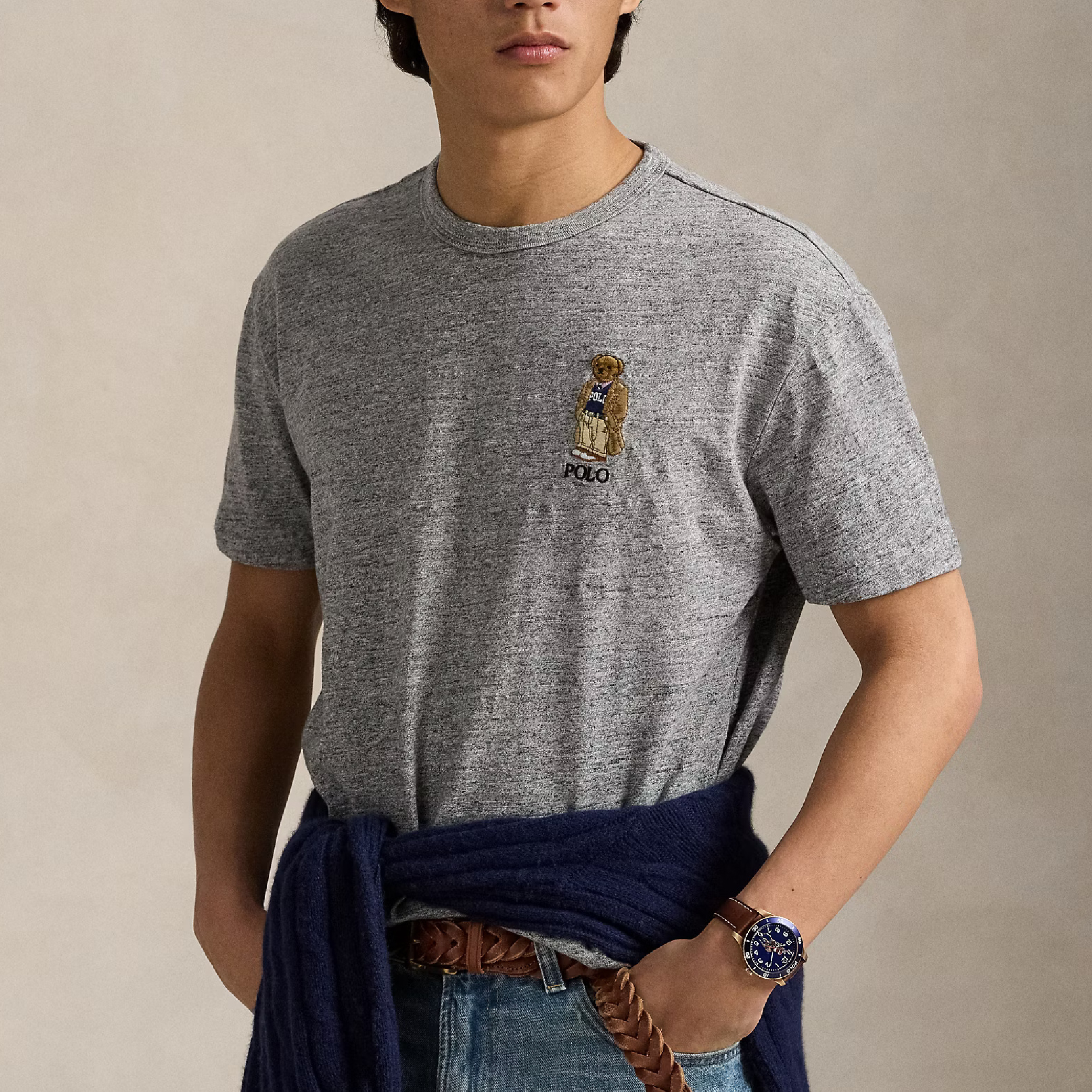 Polo Ralph Lauren Classic Polo Bear Slub Jersey T-Shirt-06