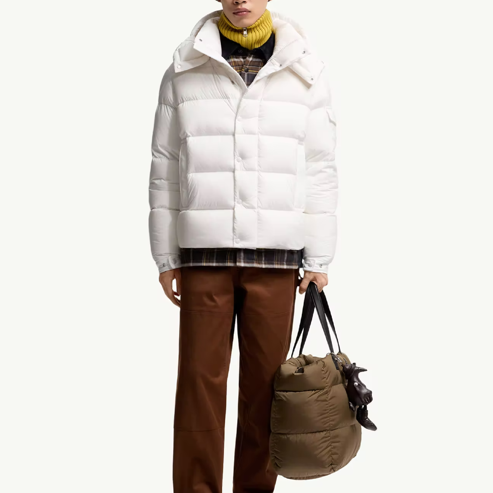 Moncler Maya 70 Hooded Short Down Jacket-03