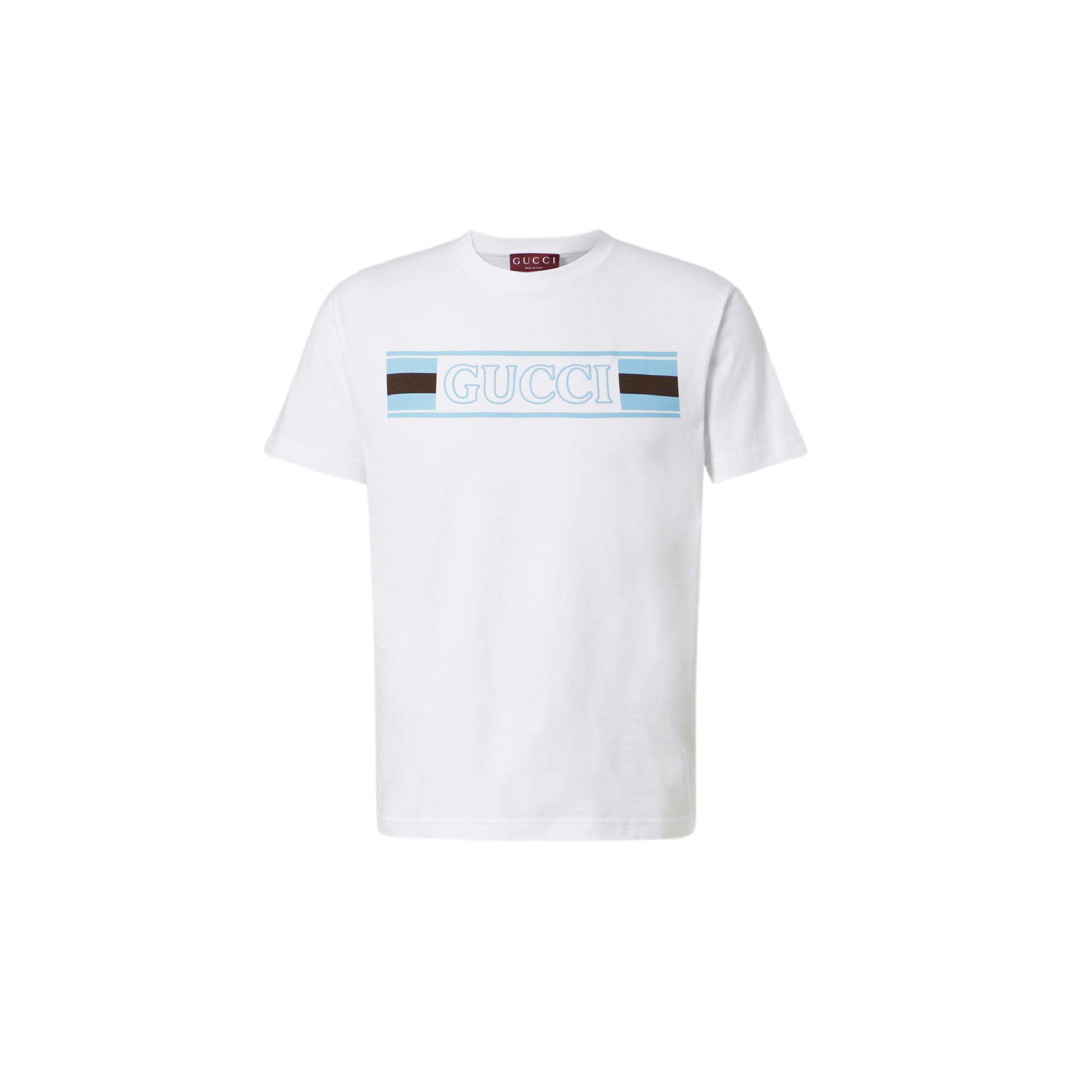 Gucci Gucci Web cotton jersey T-shirt-01