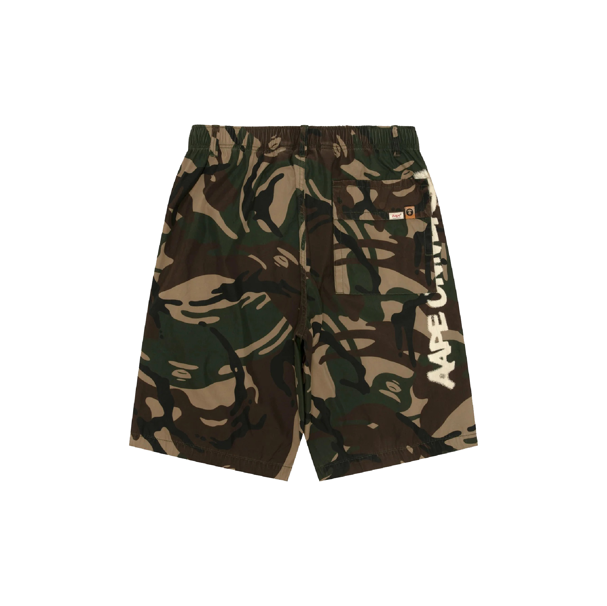 Aape A Bathing Ape UNVS Camo Shorts-05