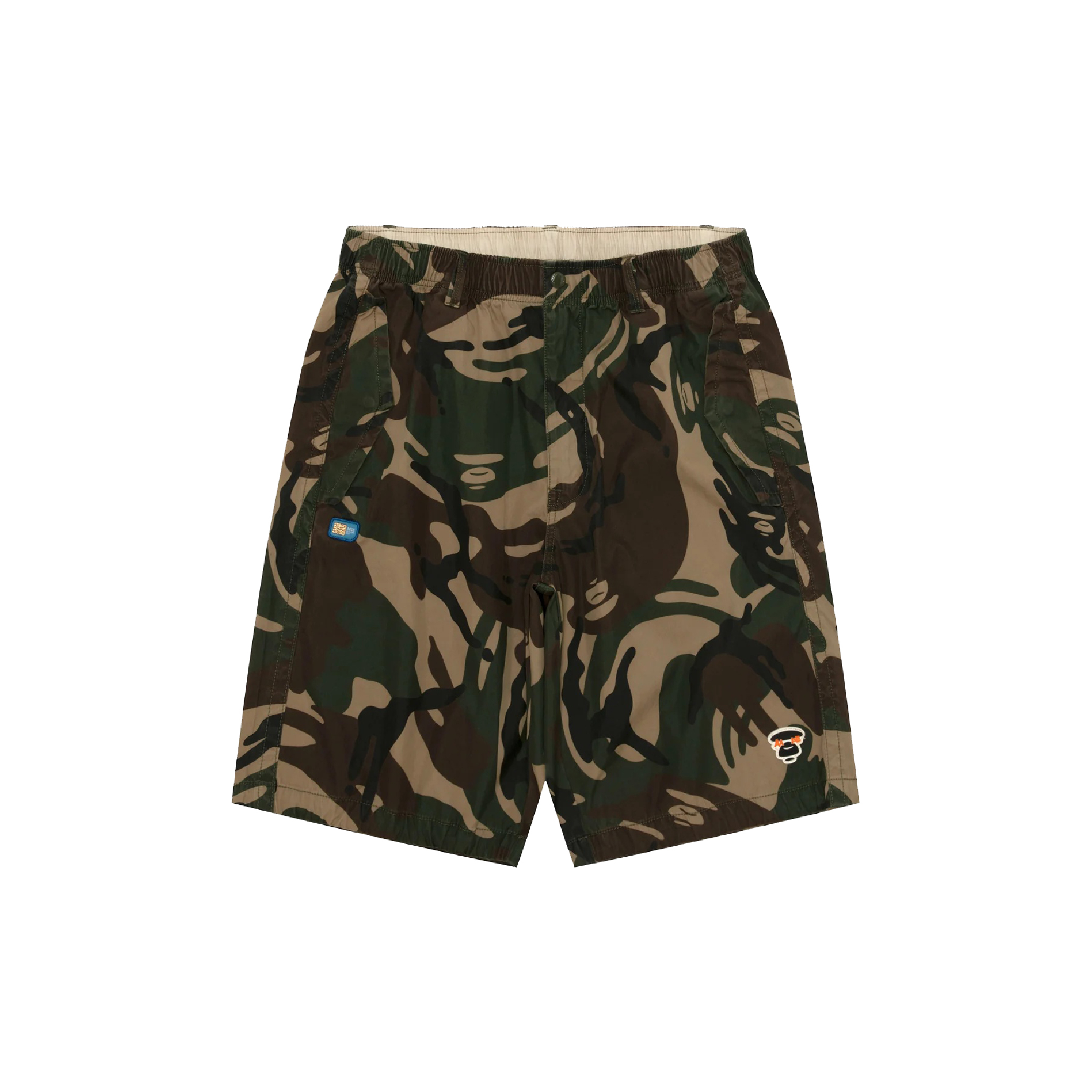 Aape A Bathing Ape UNVS Camo Shorts-04
