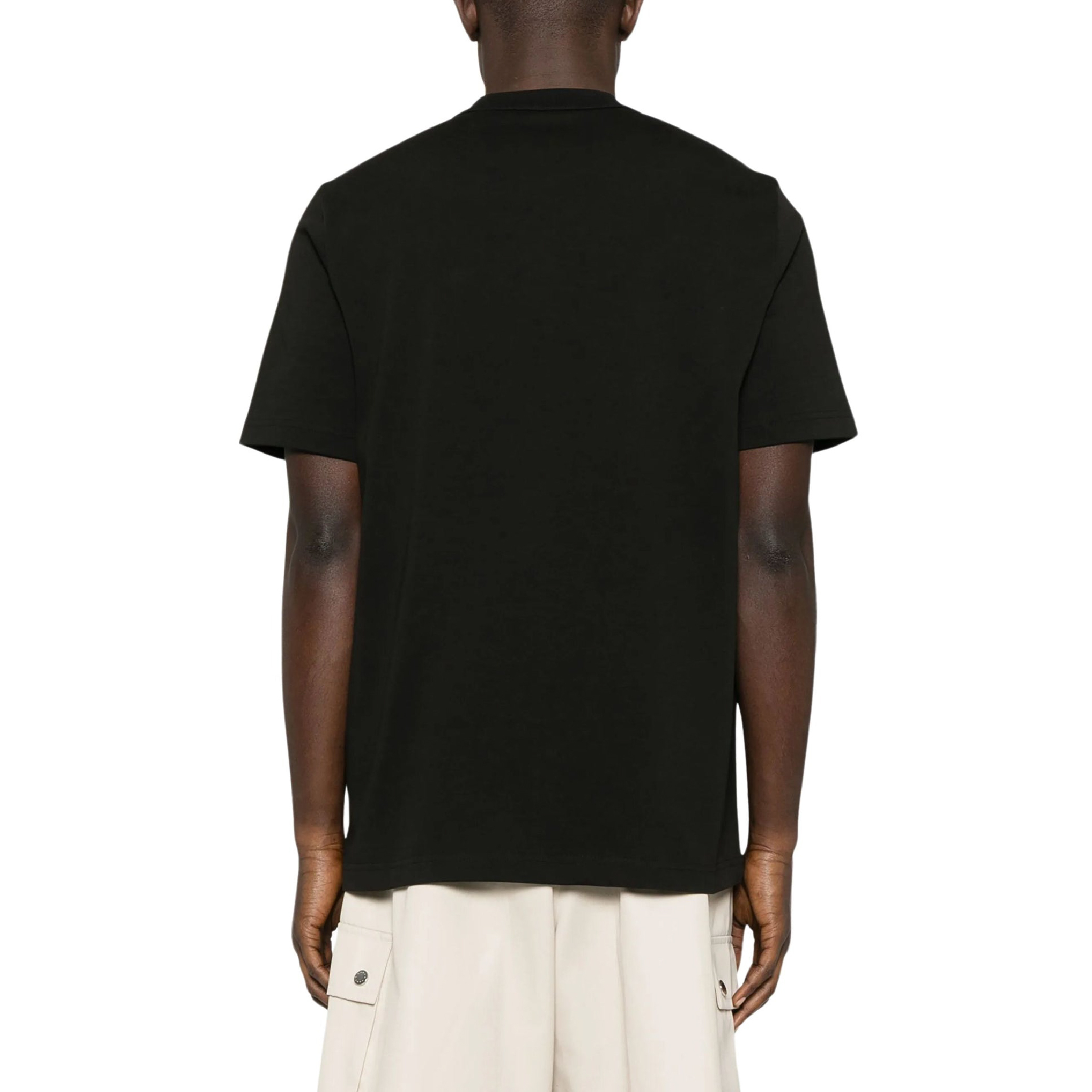 Moncler Pocket Logo Patch Tee Black-04