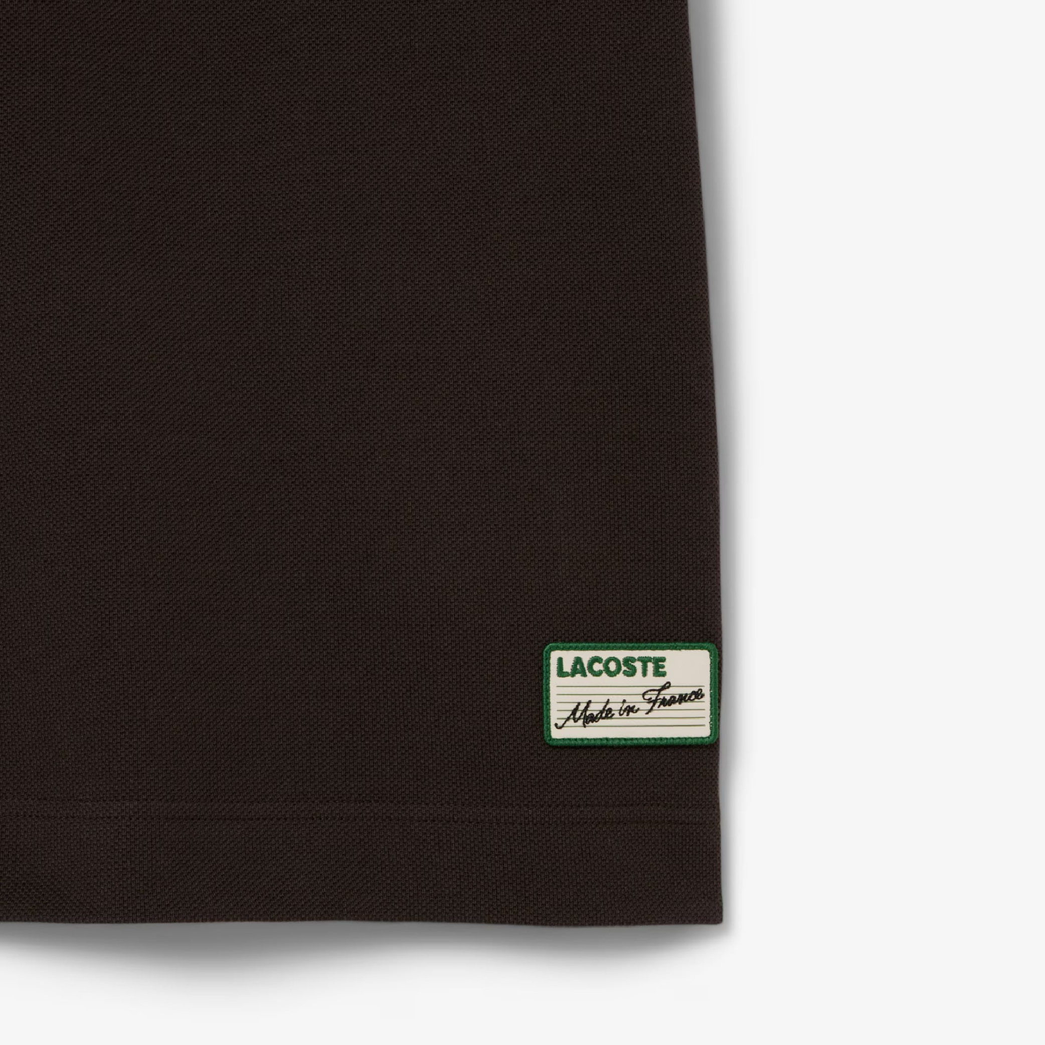 Lacoste Contrast Stripe Taped Collar Polo (Made in France)-09