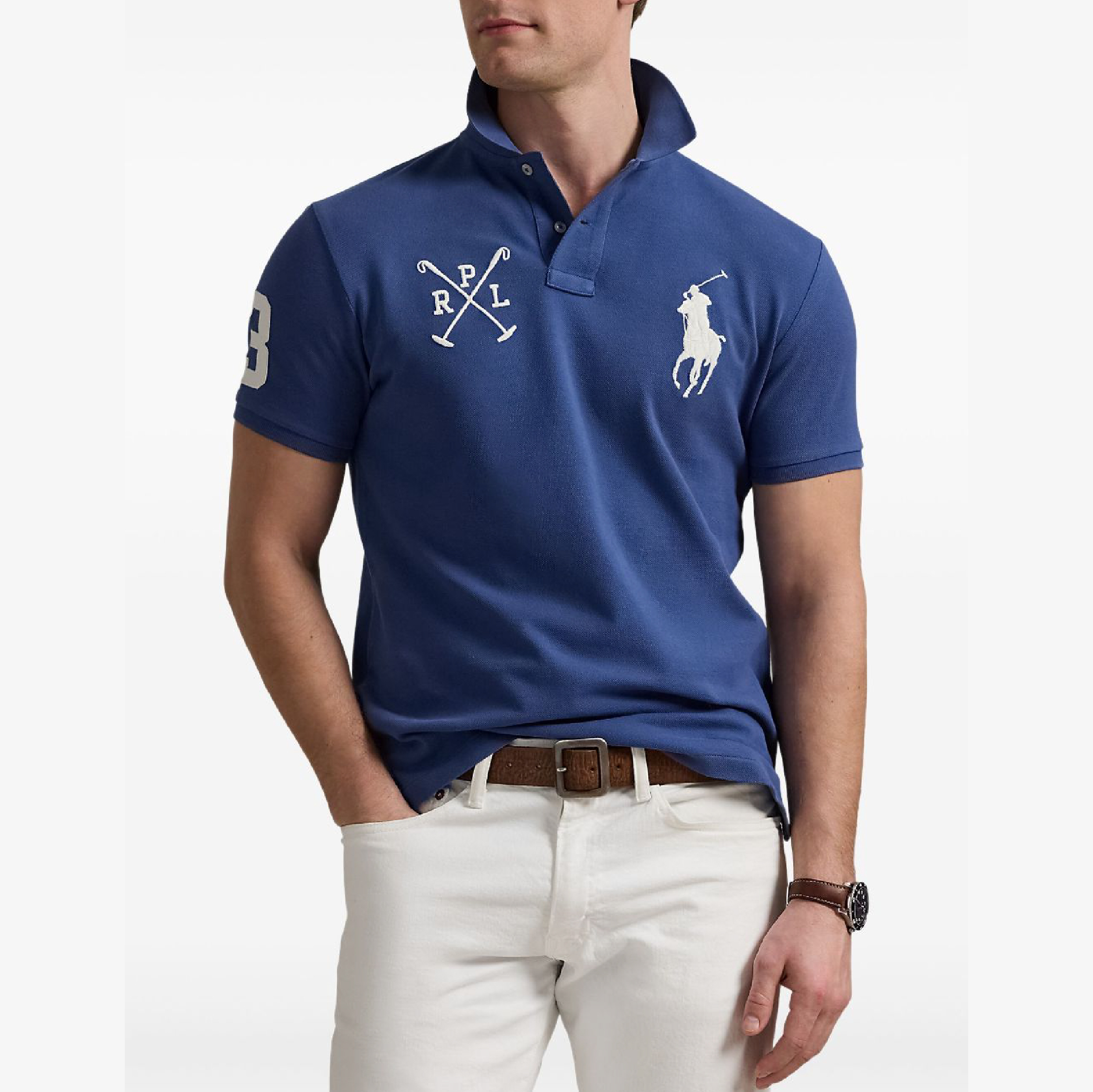 Polo Ralph Lauren Big Pony No.3 Mesh Polo-02
