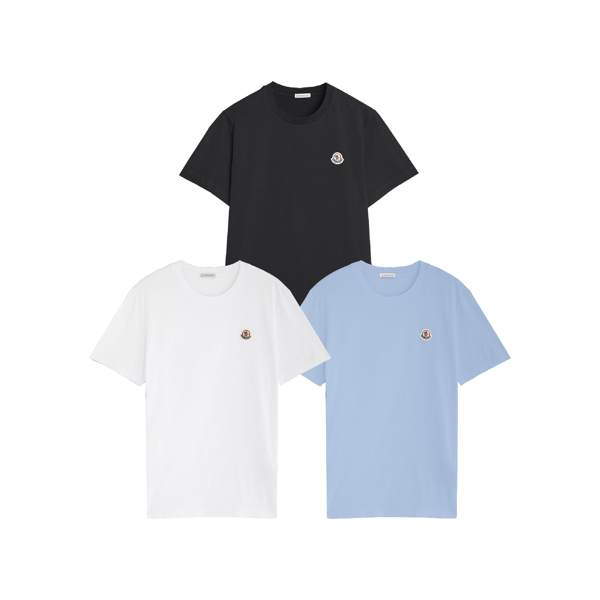 Moncler Embro Patch Logo Classic Tee-01