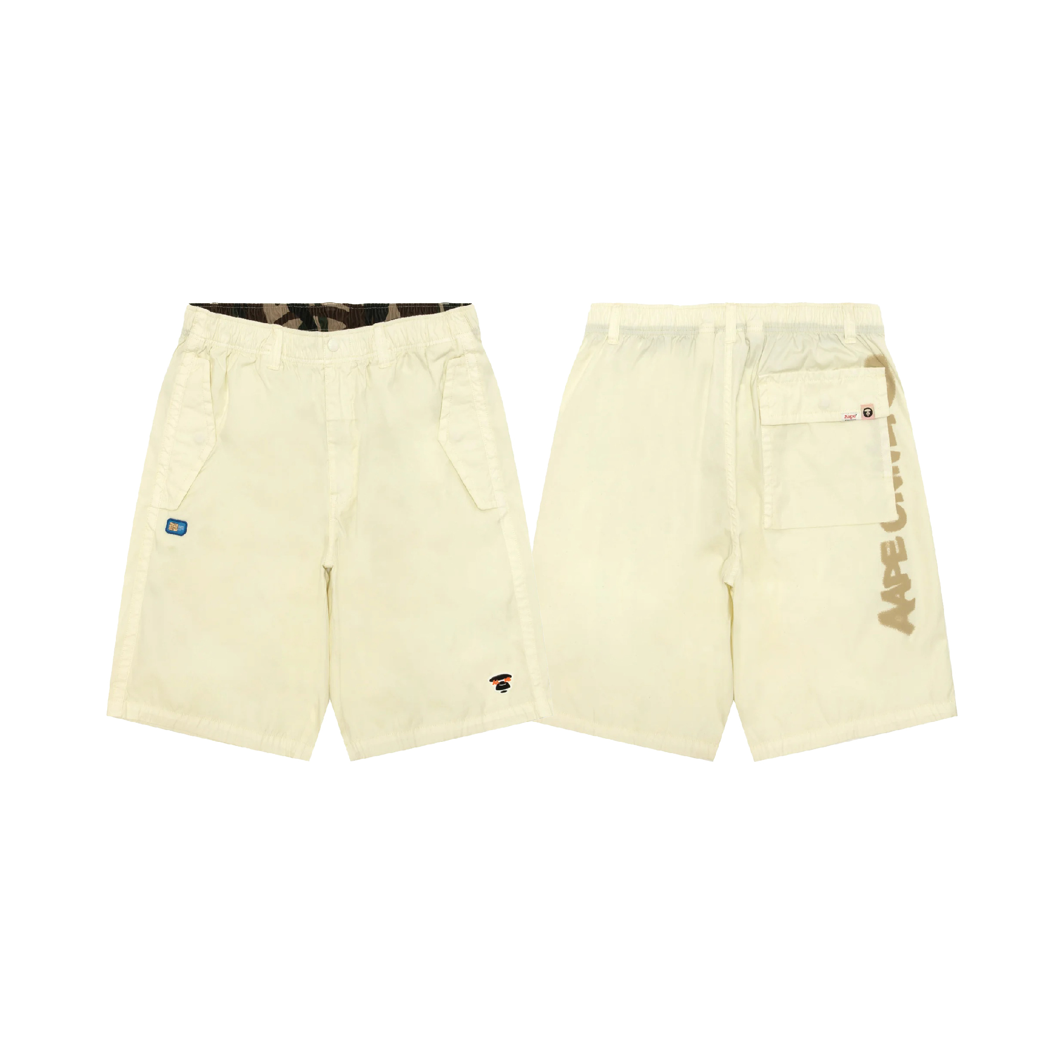 Aape A Bathing Ape UNVS Logo Shorts-16