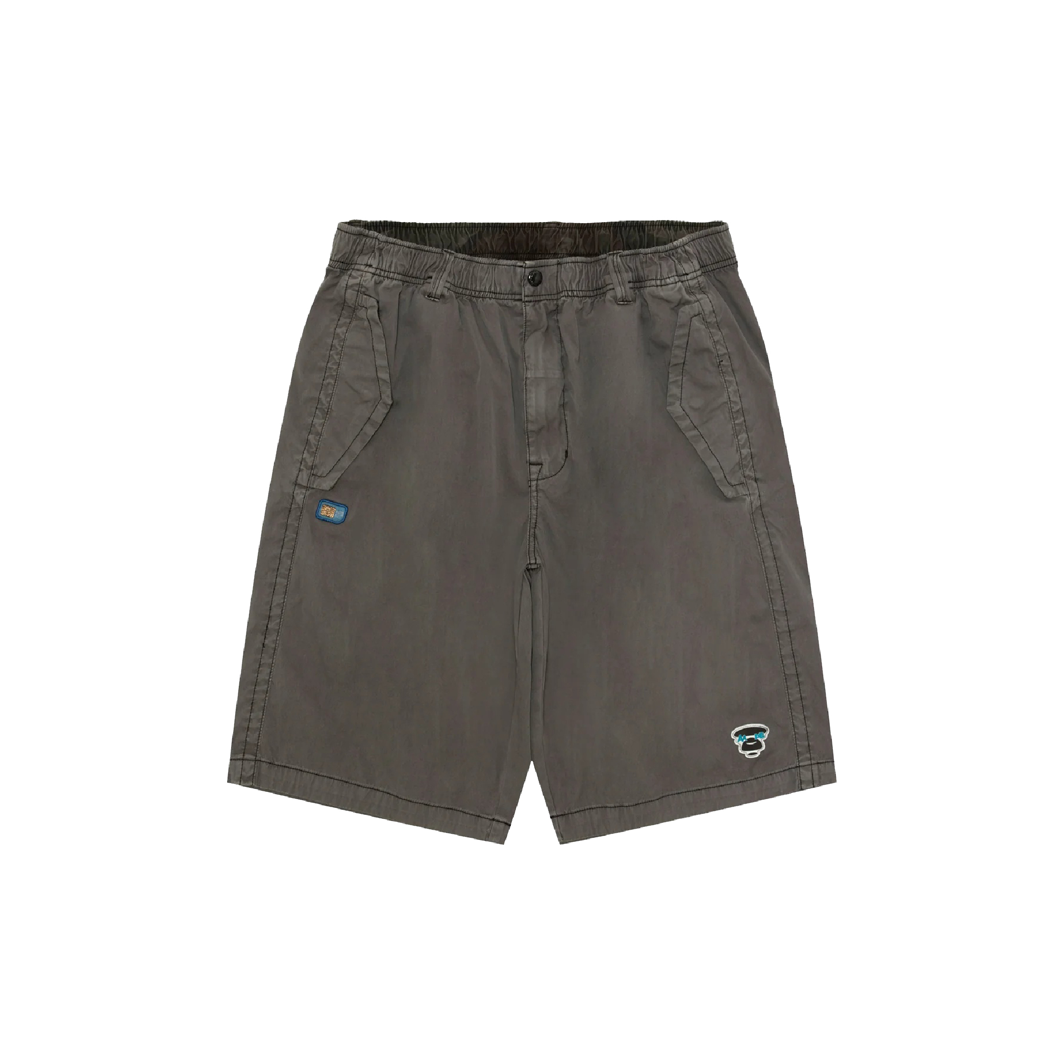 Aape A Bathing Ape UNVS Logo Shorts-02