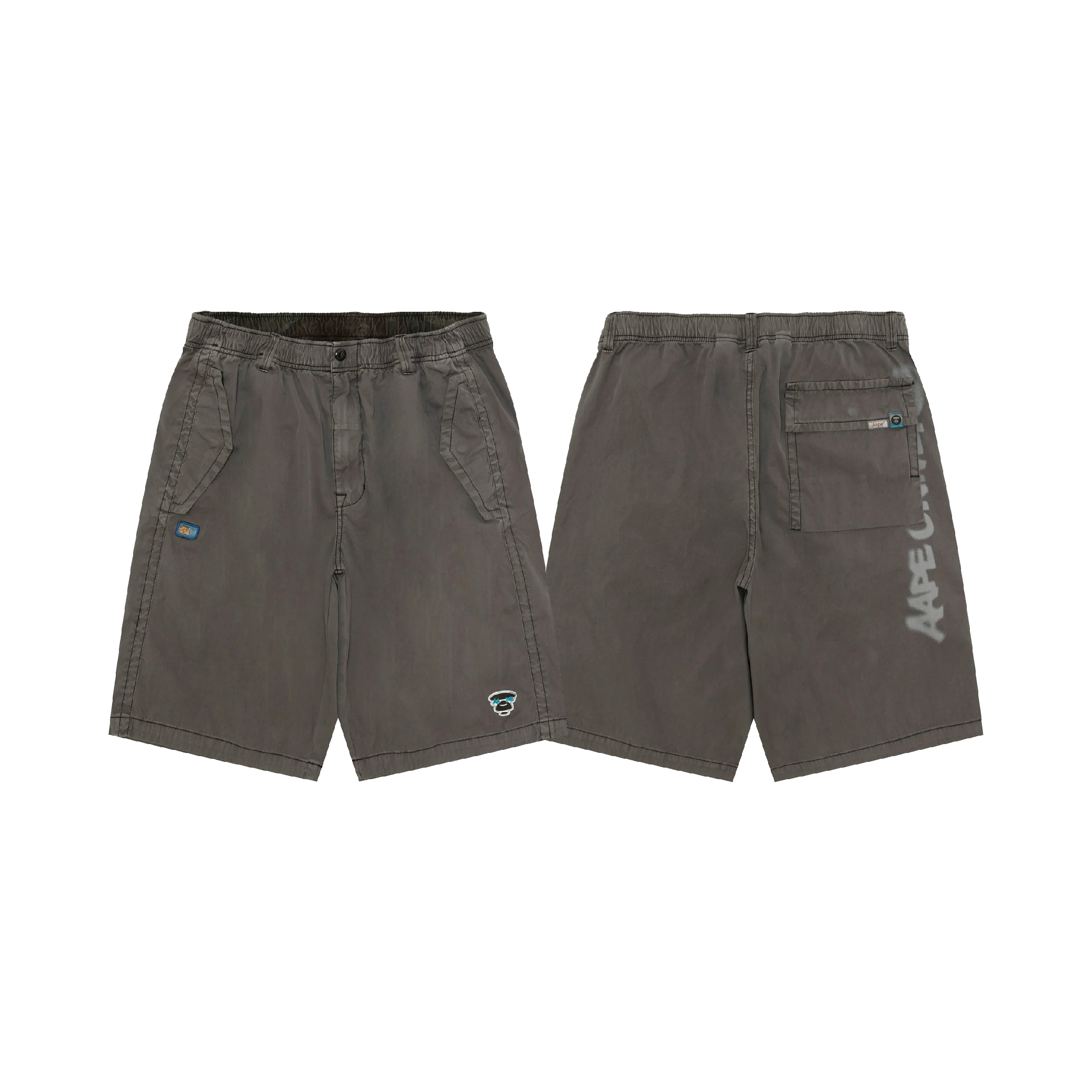 Aape A Bathing Ape UNVS Logo Shorts-15