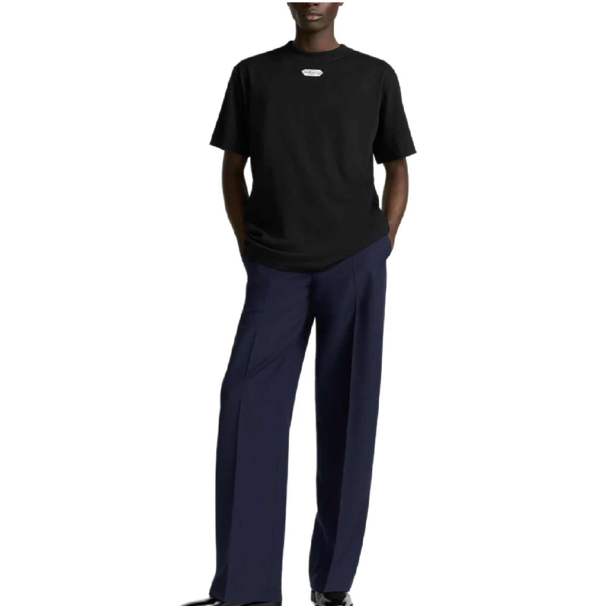 Dior CD Box Patch Logo Tee-06