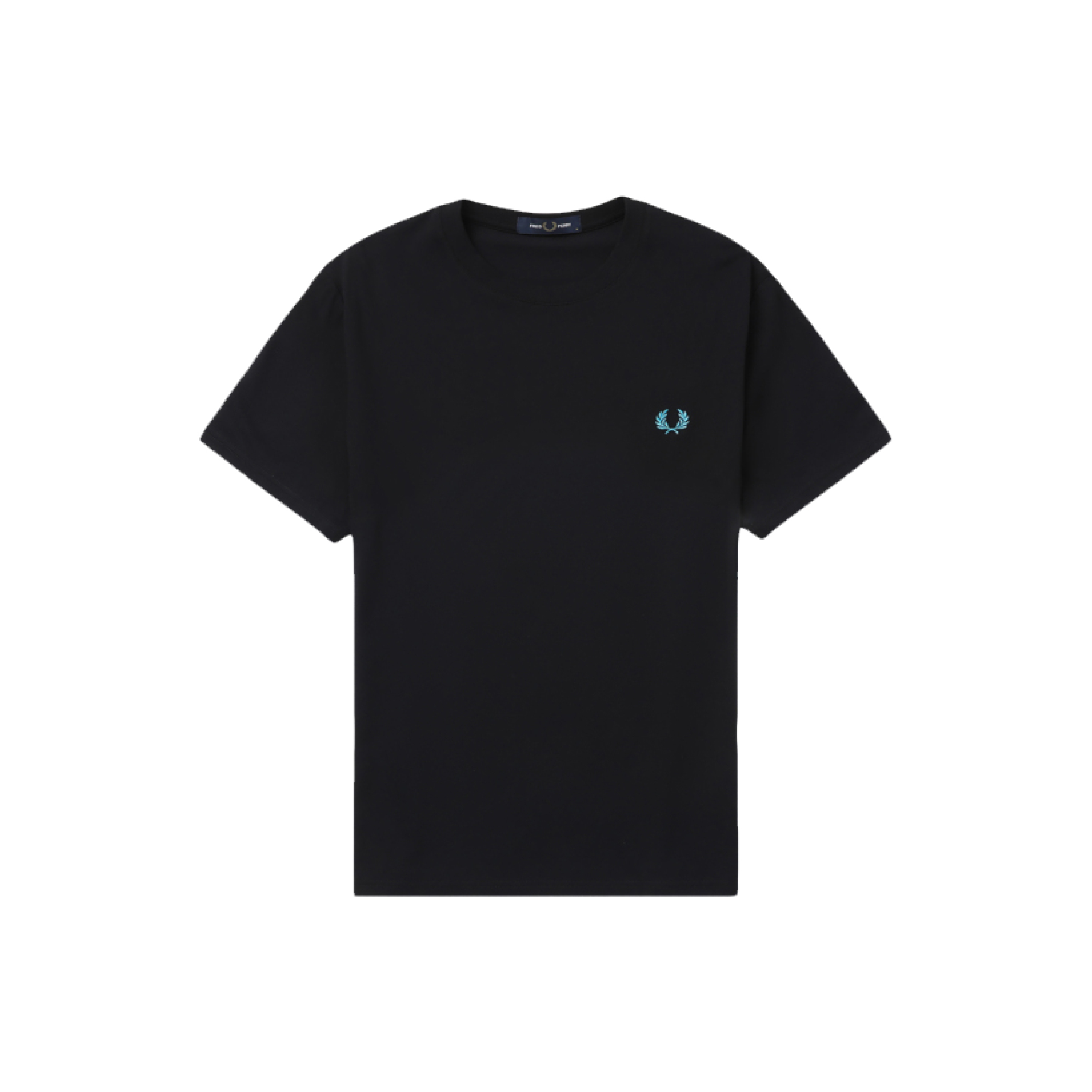 Fred Perry Contrast Stacked Back Wording Logo Tee-02