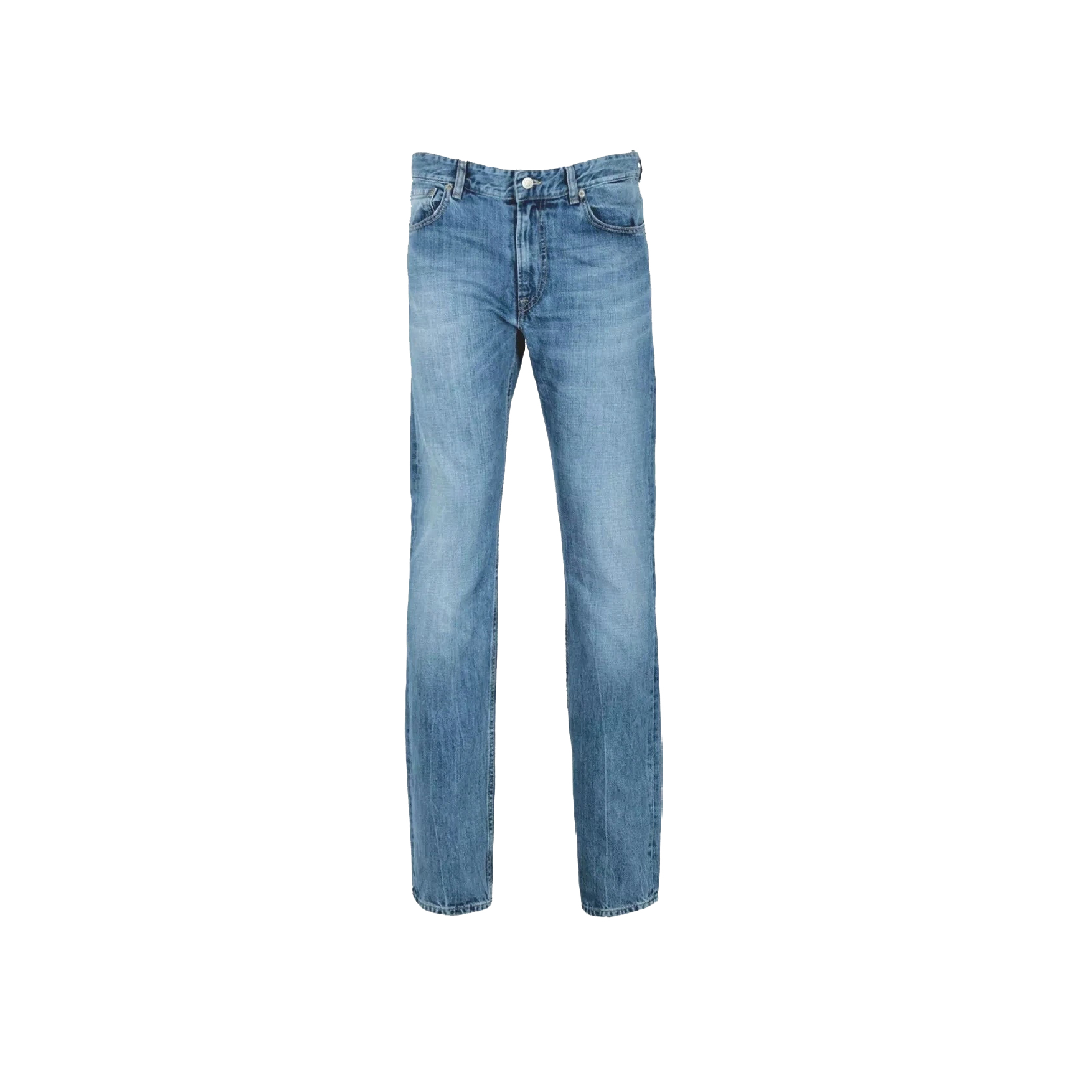 Lacoste SS26 Light Blue Washed Denim Jeans-02
