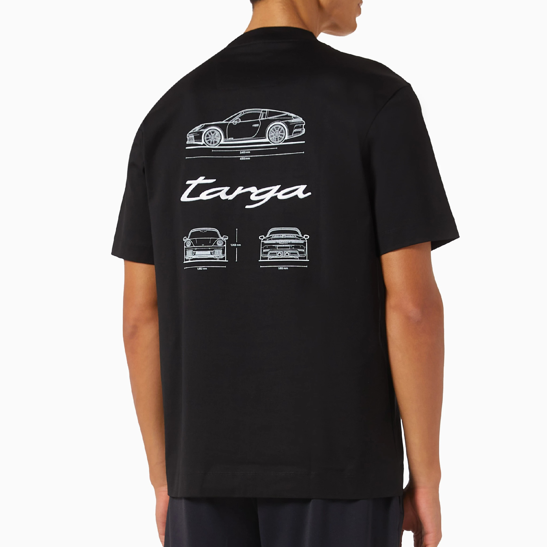 Hugo Boss x Porsche Mercerised Cotton Targa Artwork Tee-07