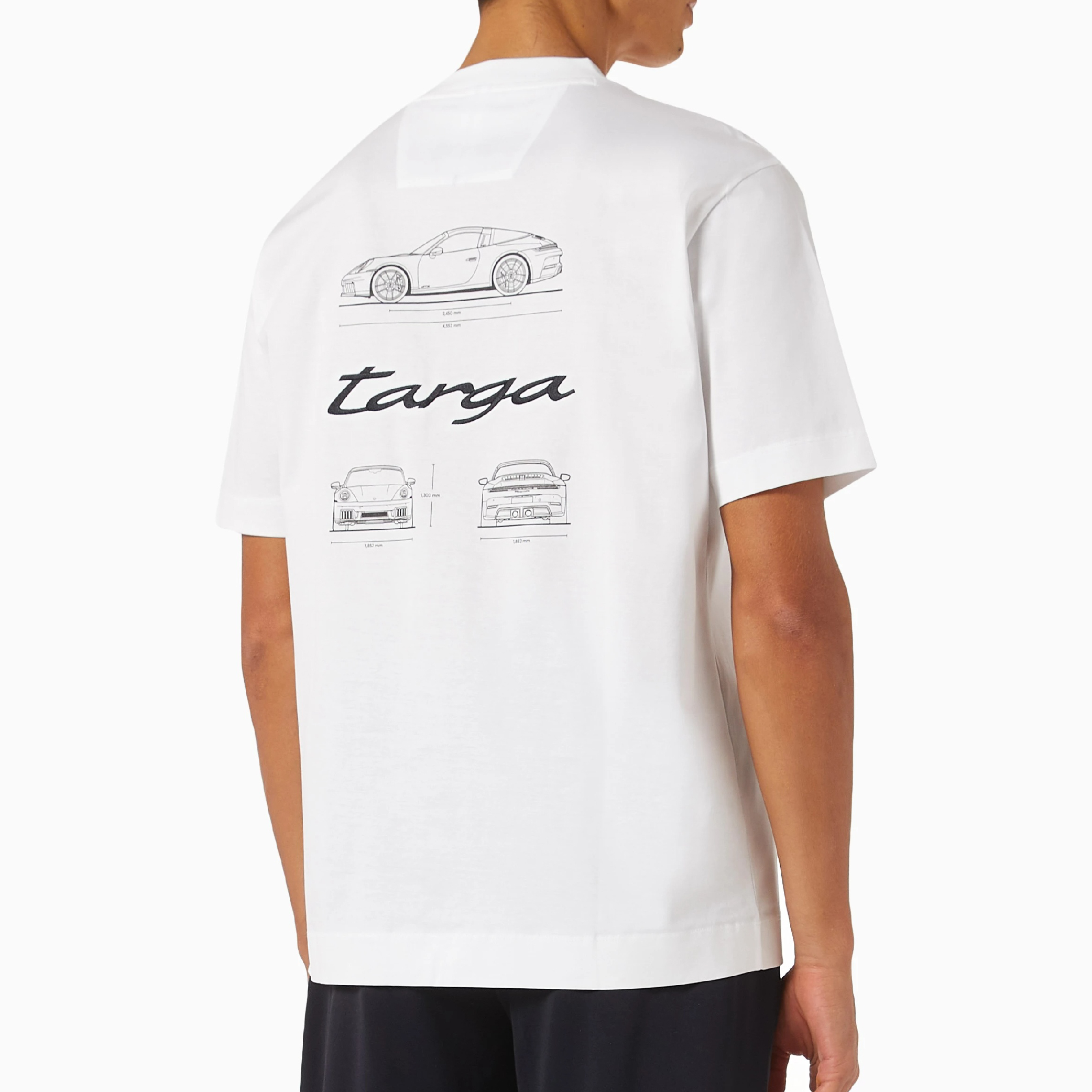 Hugo Boss x Porsche Mercerised Cotton Targa Artwork Tee-09