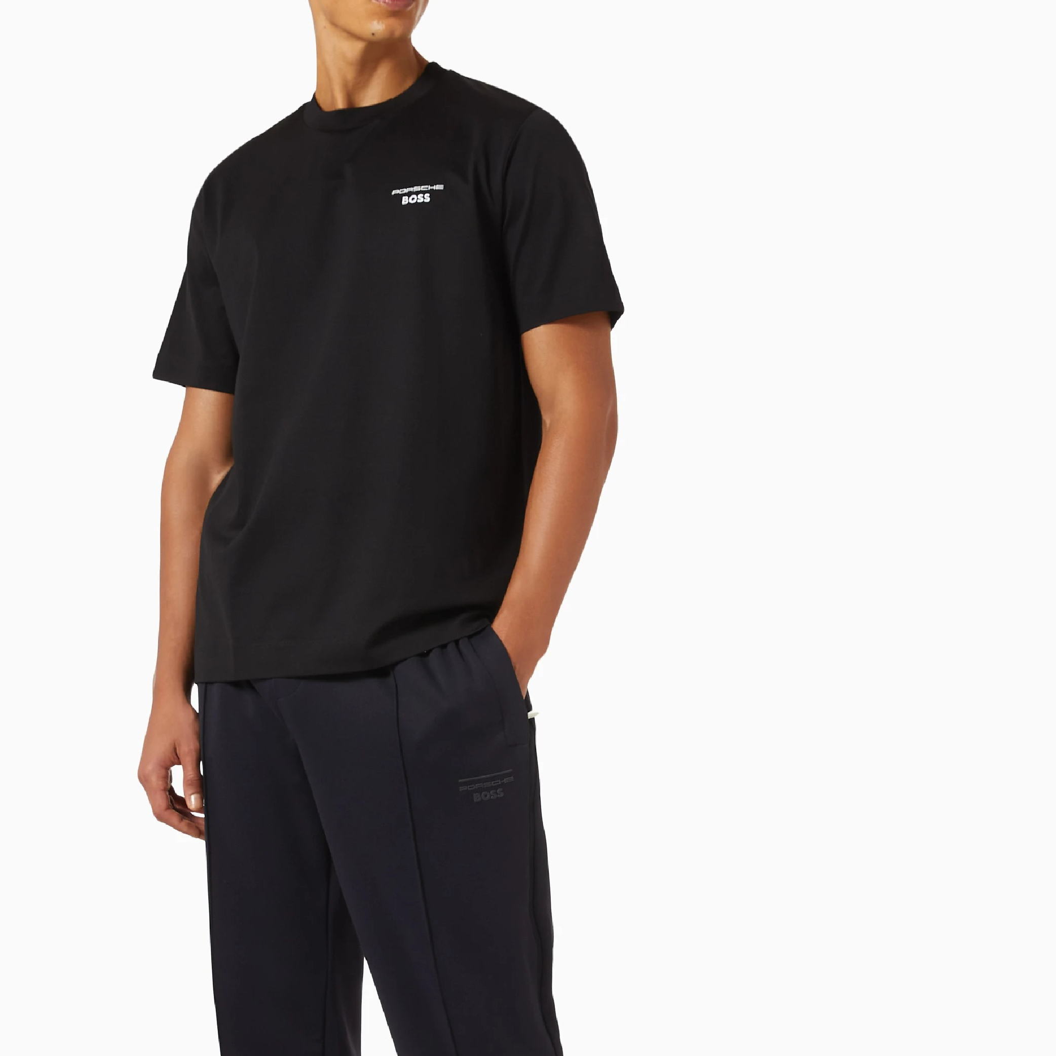 Hugo Boss x Porsche Mercerised Cotton Targa Artwork Tee-10