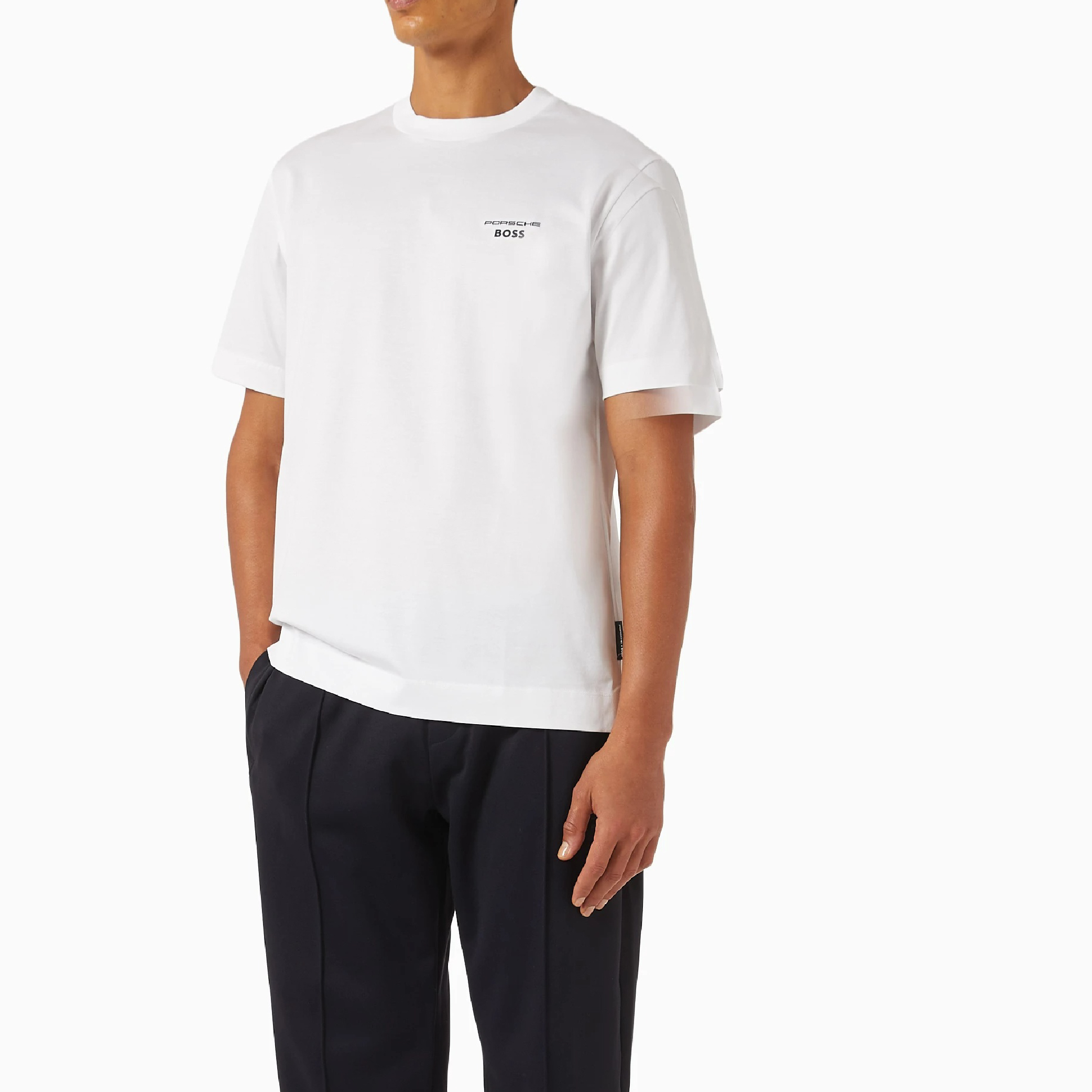 Hugo Boss x Porsche Mercerised Cotton Targa Artwork Tee-12