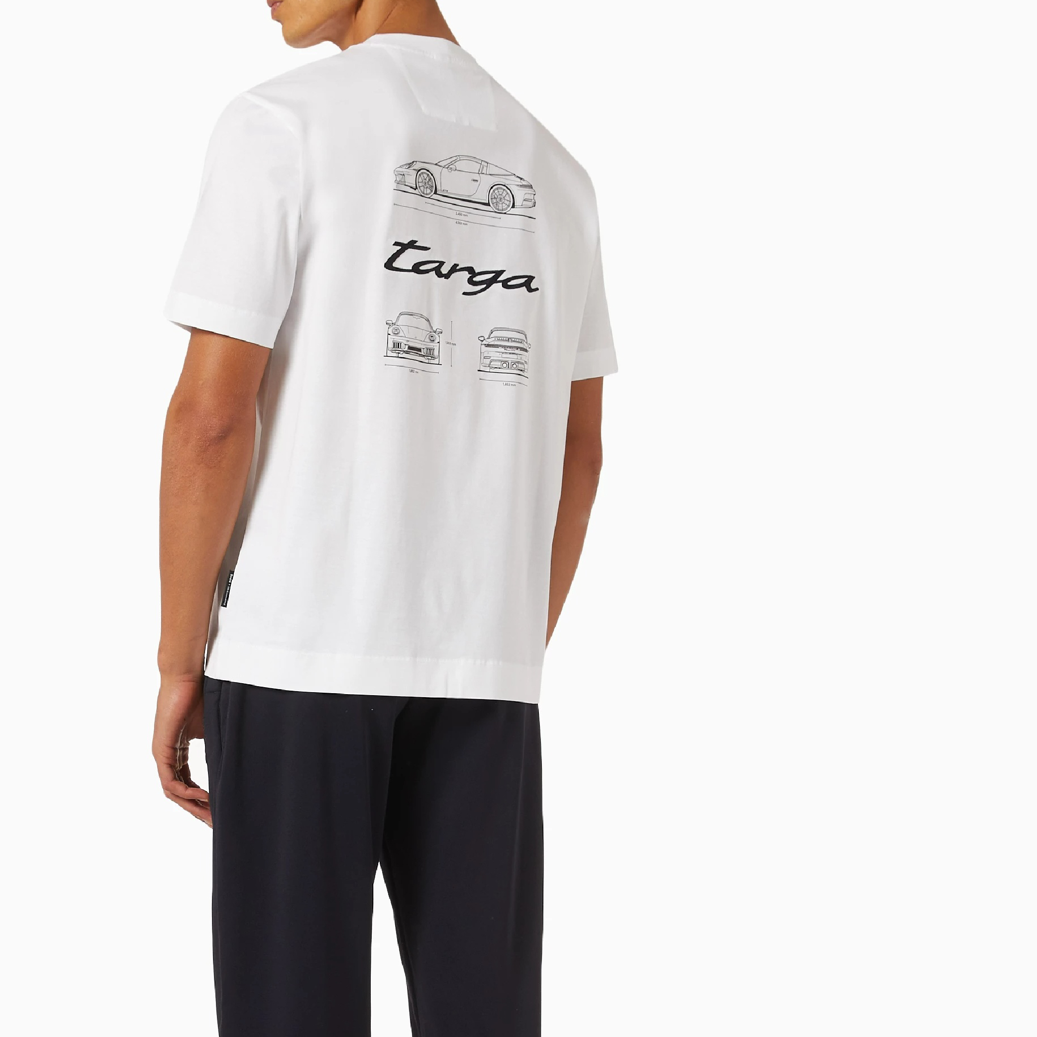 Hugo Boss x Porsche Mercerised Cotton Targa Artwork Tee-13