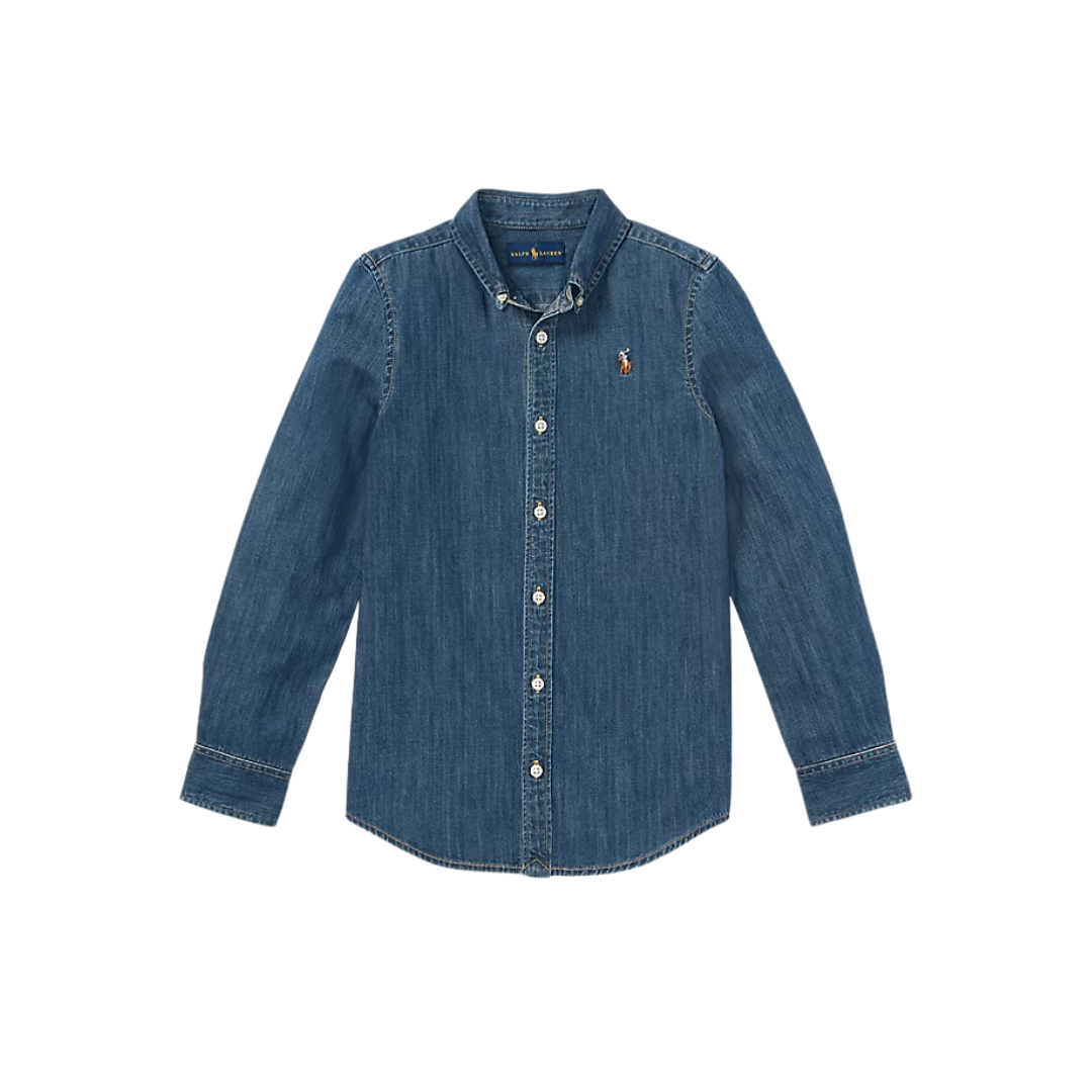 Polo Ralph lauren Multicolour Small pony Denim L:S Shirt