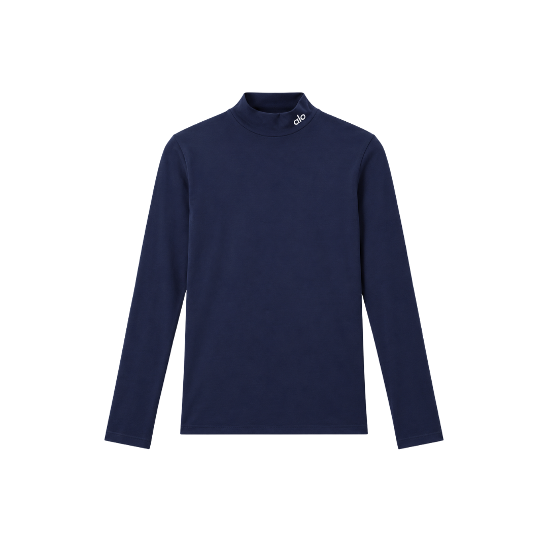 Alo Yoga Long Sleeve High-Neck Top 1