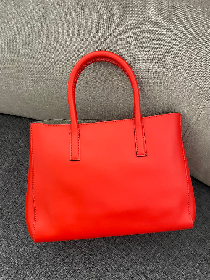 Anya Hindmarch Smiley Featherweight Ebury leather shopper 2