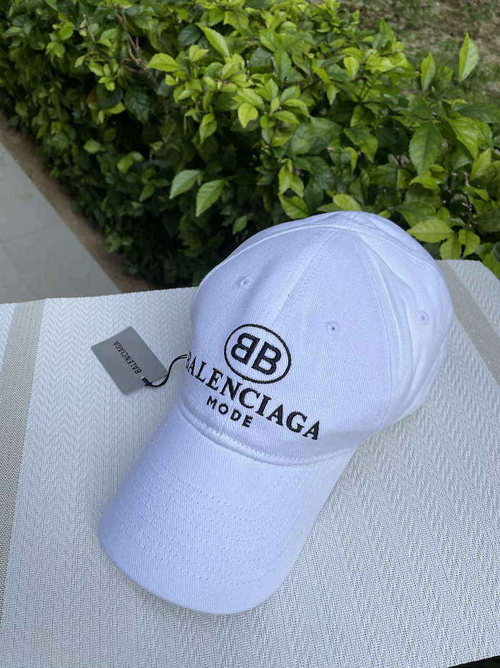 BALENCIAGA CAP Classic baseball cap with Balenciaga embroidered logo 4