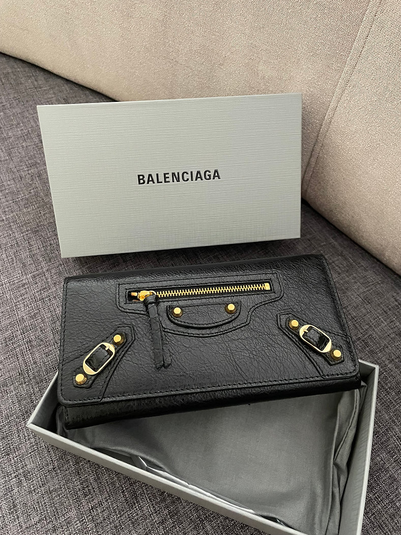 Balenciaga Wallet Black 1