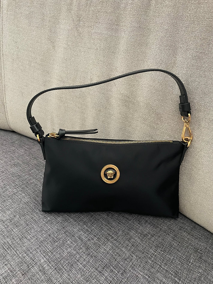 Versace Medusa Nylon Hobo Bag 1